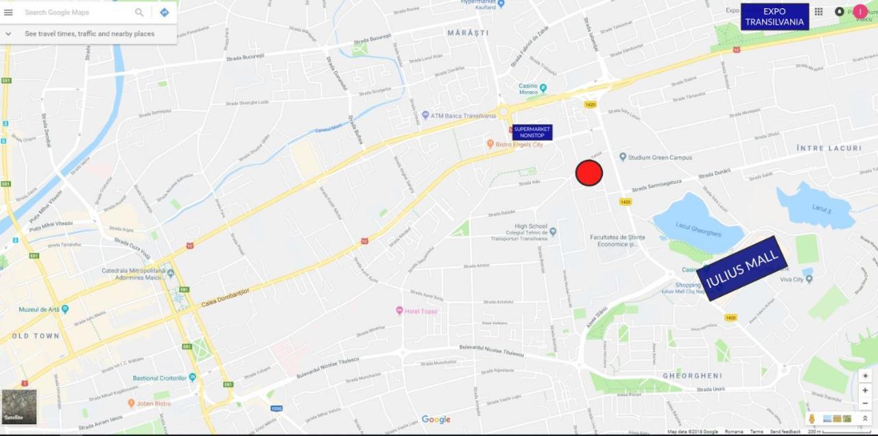 Venus Luxury Studio Διαμέρισμα Κλουζ-Ναπόκα Εξωτερικό φωτογραφία